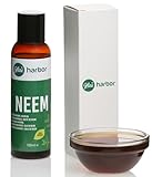 NEEMÖL schädlingsbekämpfung | neemöl gegen blattläuse | neem öl | rein, organisch, 100% natürlich | für Haut, Haare, Nägel pflanzen | neem oil | niemöl | kaufen (100 ml)