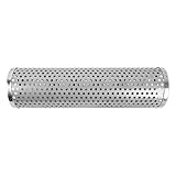 Smoker Tube - Ofenrohr Pellet Smoker Tube, Edelstahl BBQ Smooking Tube | Abnehmbar Heiß Kalt Smooking Pellet Tube Smoker, Pellet Smooke Generator für BBQ, Fleisch, Käse, Fisch, Nüsse