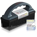 Glart 45THB Premium Hundebürste Tierhaarbürste, entfernt Tierhaare und Schmutz von allen Auto Sitzen, Polstern, Teppichen, Anthrazit/schwarz, für Pkw, Haushalt, Büro
