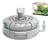 Kleiner Aquariumfilter, kleiner Fischfilter – Pumpe, fortschrittliches Filtersystem, Belüfter für Terrarium, Teich, Schildkröte, Salzwasser, Zucht von Süßwasser