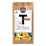 Thai-Curry leicht scharf mit Goji-Beeren und Kokos
