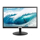 SKitphrati 20 Zoll Business Computer Monitor 1600 * 900 PC Monitor mit HDMI und VGA, 75 Hz, 250 nits, 16:9, Neigbar, VESA 75x75, PC Bildschirm, Schwarz