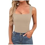 Damen Hot Girl Camisole Damen Ärmellos Slim Fit Gebürstetes Top Damen Weste Camisole Nierengurt Mit Fell Strass Oberteil