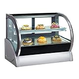 GGM Gastro | TKD125N | Tisch-Kühlvitrine - 1,2 m - 176 Liter