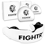 FIGHTR® Premium Mundschutz - ideale Atmung & leicht Anpassbar | Sport Zahnschutz für Boxen, MMA, Muay Thai, Hockey & Kampfsport | inkl. Hygiene Box