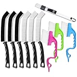 Fugenbürste,bürsten,bürste Reinigung, Reinigungsbürste,Eckenreinigungsbürste,Crevice Cleaning Brush,Geeignet Für Küchen, Bäder, Fenster, Toiletten,Wohnungen,Badewannen, Waschbecken, Wohnungen（10 PCS）