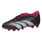 Adidas Predator Accuracy.4 Flexible Ground Boots Fußballschuhe, core Black/Cloud White/Team Shock pink 2, 38 EU