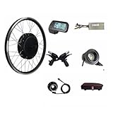 Fahrrad-Umbausatz Elektrofahrrad, 48V 1000W vorderer getriebeloser bürstenloser Nabenmotor E20-29 Zoll 700C