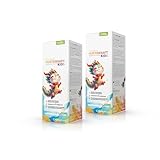 Casa Sana HUSTENSAFT KIDS, 2x 200 ml Sparset– Natürliche Inhaltsstoffe. Bei trockenem & feuchtem Husten. 3-fach-Barriere - Hustenrezeptoren, Erholung der Atemwege & minimiert Reizungen