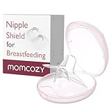 Momcozy Contact Brusthütchen, 100% lebensmittelechtes Silikon bei Stillschwierigkeiten, ultradünn und superweich, BPA-frei, inklusive Tragetasche (24 mm)