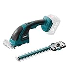 KIESBOHR 2-IN-1 Grasschere und Heckenschere Kompatibel mit Makita 18V Akku, CSL303 Kleine Gras und Strauchschere Ideal für Kompakte Gartenarbeiten (ohne Akku und Ladegerät)
