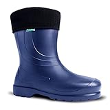 DEMAR leichte Eva Gummistiefel gefüttert Laura (39, dunkelblau)