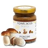 Spartacus Steinpilzpaste - Intensives Aroma und exquisiter Geschmack, ideal für Pasta, Fleisch und Pizza - 100 g Gönnen Sie sich kulinarische Höchstleistungen