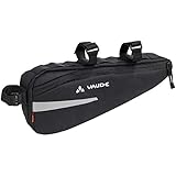 VAUDE Cruiser Bag - Rahmentasche Fahrrad mit Klett-Befestigung, Schwarz