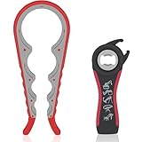 Multiöffner Deckelöffner, Glasöffner Flaschenöffner und Pull-Dosenöffner Kit zum Öffnen Störrischer Deckel, Ideal für Senioren, Frauen, Kinder, Schwache Hände bei Arthritis