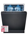 Siemens SN65ZX07CE, iQ500 Smarter Geschirrspüler Vollintegriert, 60 cm breit, Besteckschublade, Made in Germany, Zeolith Trocknung, extra leise, aquaStop, varioSpeed Kurzprogramm, Innenbeleuchtung
