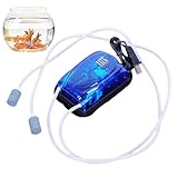 Aquarium-Luftpumpe, Aquarium-Sauerstoffpumpen-Zubehör, Hydrokultur-Sauerstoffbelüfter, leise Sauerstoffpumpe, elektrische Geräuschreduzierung, Aquarium-Zubehör für Aquarien