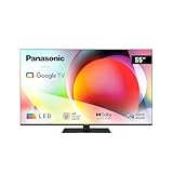 Panasonic TN-55W70AEZ, W70-Serie 55 Zoll 4K Ultra HD LED Smart TV, 2024, Google Assistant, Chromecast, Dolby Vision & Atmos, Gaming-Modus, Bluetooth, für EIN außergewöhnliches visuelles Erlebnis