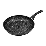 Blackmoor 67090 Classic Bratpfanne, 26 cm, Antihaftbeschichtung, Cool-Touch-Griff, geeignet für Induktion, Elektro- und Gasherd, Schwarz