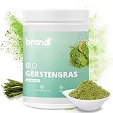 Gerstengras-Pulver BIO in Rohkost-Qualität aus Bayern und abgefüllt in Deutschland | Optimal für Sportler by brandl® | 500g Bio Gerstengras