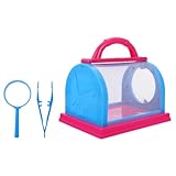 MOLUCKFU 1 Satz Beobachtungsbox für Insekten Spielzeug für Kinder Käfig im Freien Kinder Outdoor Spielzeug Kinder draußen Spielzeug Lebensraum für Mini-Schmetterlinge Insektenzuchtzubehör