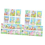 ifundom 2 Sätze Mosaik-Aufkleber-Kunst aufkleber DIY-Sticker-Kit Mosaik-Aufkleber-Bild Bastelzubehör für Mosaikaufkleberkunst