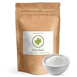 Beta-Alanin Pulver 500 g - nicht-essentielle Aminosäure -Fermentationsgewinnung - gentechnikfrei - 100% vegan und rein - glutenfrei/laktosefrei - ohne Hilfs- und Zusatzstoffe - MADE IN GERMANY