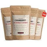 Cupplement 240 Cranberry Kapseln 10:1 Extrakt 400MG - Pillen Blase - Tabletten - Blasenentzündung - Hund - Kein Saft, D Mannose oder Pulver - LP - CD - Cranberries - Kind - Cramberry - Hochdosiert