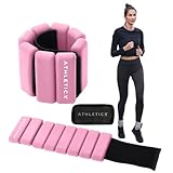 Athleticx enkelgewichten (Rosa, 0.25 kg/Stück)