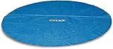 Intex Solarabdeckplane für Easy & Frame Pool Ø 366 cm, Blau