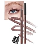 Eyeliner Wasserfest, Kajalstift Pflaume, Lidstrich Stift Longwear, Verschmiert Nicht, Hochpigmentiert, Anspitzbarer, Eyeliner Pflaume für Empfindliche Augen - 1 x 2 g