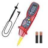 RANGERHINO Digital Pen Multimeter Voltmeter Durchgangsprüfer, AC/DC 600V Spannungsprüfer Multi Tester Messgerät mit Auto Range Misst Spannung, Strom, Widerstand - R112A