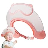 Baby-Haarwaschschutz, wasserdicht, verstellbar, Kinderkappe, weicher schützender Badehut, Duschhaube zum Reißen, Shampoo-Waschen, Badezubehör für Zuhause und Reisen