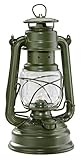 Feuerhand Baby Special 276 verzinkt Petroleumlampe Sturmlaterne/olivgrün matt/Bundeswehr/RAL 6003 / NEU