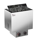 SAWO NORDEX 2017 Elektrische Saunaofen, Leistungsbereich: 4,5 kW; 6,0 kW; 8,0 kW; 9,0 kW; mit integrierte Steuerung (NB-Modell); Multispannung: entweder Einphasig oder 3-Phasig;