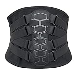 Tongyanji Rückenbandage mit Lendenpolster, atmungsaktiv, Rückenstütze, Lendenwirbelstütze, verstellbarer elastischer Gurt, für Damen und Herren