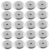 DOITOOL 100 Stück Eisen Silber Metall Summer Teil Metall Summer Reparatur Aluminium Reparaturteile