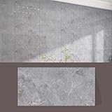 Zeihyeurus Fliesenaufkleber Marmor,Selbstklebende Marmor Wandpaneele,Klebefliesen Bad Marmor,Abziehen Und Gestalten,Selbstklebende RüCkseite,FüR KüChe Und Badezimmer,Dekoration