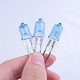 LEDLOCLB G5.3 12 V 30W umweltfreundliche Halogenlampe Innenleuchter Wandlampenherd Ersatzteile,GU5.3 Basis 12 V-30 W,3 Stück