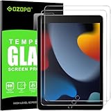 GOZOPO [2 Stück] Schutzfolie für iPad 9. / 8. / 7. Generation (iPad 9/8/7 10.2 Zoll, 2021/2020/2019), 9H-Härte Panzer Schutz Glas Gehärtetem Displayschutzfolie