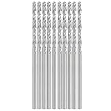 Mavaol 10 Pack 1,9 mm HSS -Bohrer, Hochgeschwindigkeitsstahl, Perlenperlen, Schmuckherstellung, Holz, Plastik, Metall, für DIY- und Handwerksprojekte