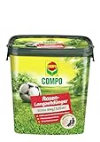 COMPO Rasendünger mit 3 Monaten Langzeitwirkung für Frühjahr und Sommer - tierfreundlich - Premium Rasen-Langzeitdünger - 8 kg für 320 m²,