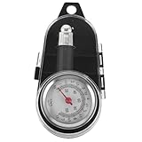 Yardwe Analoger Reifendruckprüfer Psi Metall Gehäuse Präziser Auto Reifenprüfer Leicht Tragbar Zur Fahrzeugreifenprüfung und Druckkontrolle
