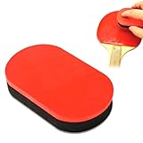 Miaoyak Tischtennis-Reinigungsbürste, Gummischwamm, Radiergummi, langlebig, Tischtennisschlägerreiniger, Tennisschläger-Pflegezubehör