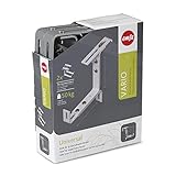 POETIC/EMSA - VARIO Universal Blumenkastenhalter - Universell einsetzbar - Für Geländerbreiten von 4 - 15 cm - Farbe Aluminium - Tragkraft 50kg