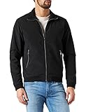JACK & JONES Herren Jjerush Harrington Noos Bomberjacke, Schwarz, XL EU