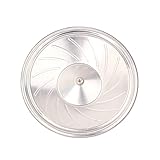 JOINPAYA Resonanzkegel Klassischer Gitarrensattel Gitarre in 1/2 Größe Dobro-gitarren-resonatorkegel Saitenhalter Für Gitarre Resonatorgitarre Resonator-gitarrenkegel Silver