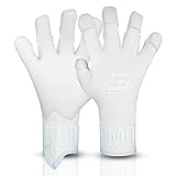 GRIPMODE Torwarthandschuhe Herren Air Whiteout FT - Fußball Torwarthandschuhe mit Belag aus Griptec® für jedes Wetter - Fußballhandschuhe für Kinder, Jugendliche & Erwachsene - Größe 11