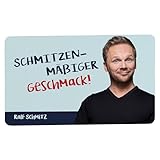 Ralf Schmitz Brettchen - Schmitzenmäßiger Geschmack! Frühstücksbrettchen Schneidebrettchen aus Resopal