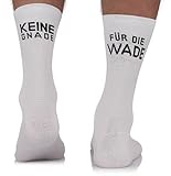 TODO Fahrradsocken Herren und Damen. Atmungsaktive Rennrad Socken. Motiv Fahrrad-Socken Herren, Radsocken Herren (Keine Gnade, 43-46)